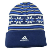 Toronto Maple Leafs NHL Hockey Knit Cuffed Beanie Snowflake Winter Hat